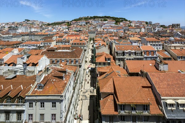 View from Santa Justa Elevator