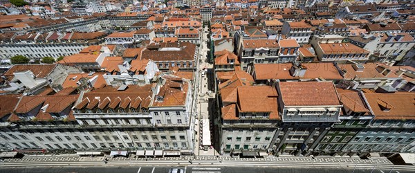 View from Santa Justa Elevator