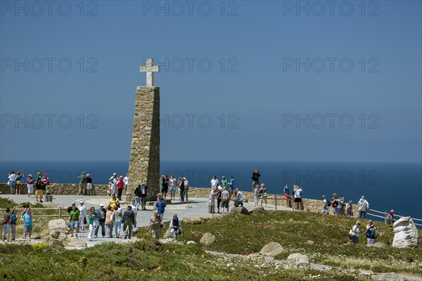 Tourists at Cabo da Roca