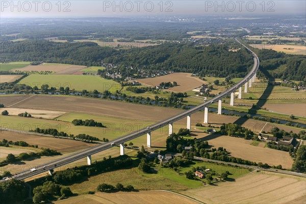 Partially blocked Ruhrtal Bridge