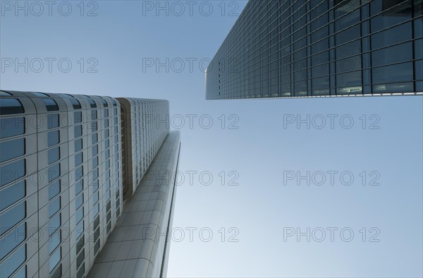 Silberturm or Silver Tower and another skyscraper