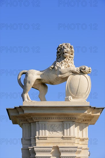 Lion sculpture