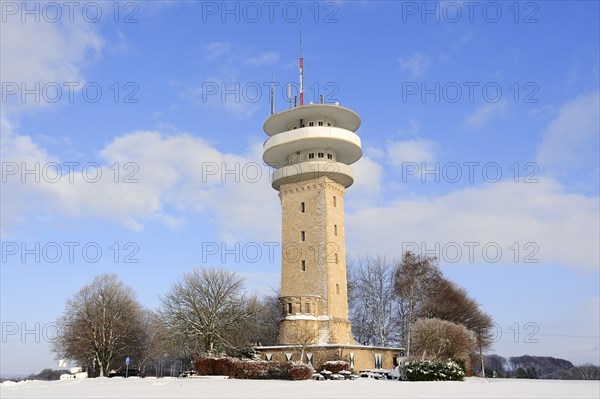 Longinus Tower in winter