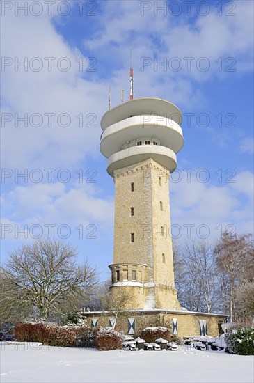 Longinus Tower in winter