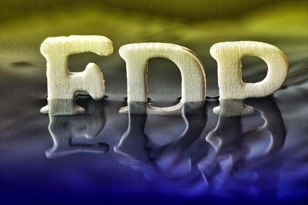 Sinking logo of the FDP