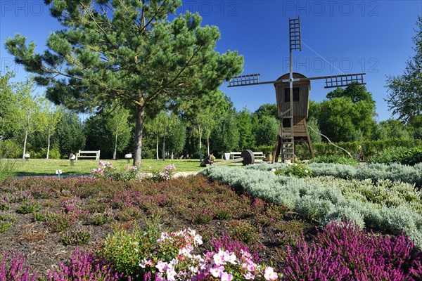 Windmill on the grounds of the International Garden Show 2013