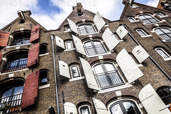 Houses on Brouwersgracht canal