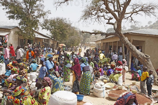 Market scene