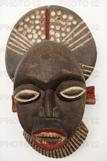 Traditional helmet mask from the West Cameroon Highlands