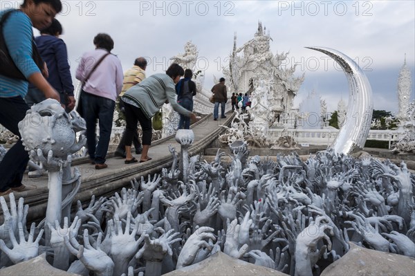 Sculpture of the creatures of hell