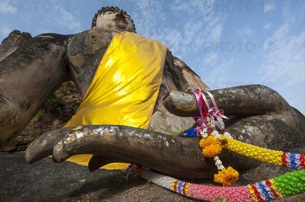 Seated Buddha statue