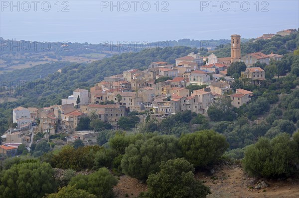 Mountain village of Aregno