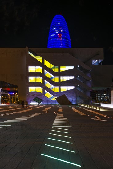 Torre Agbar skyscraper