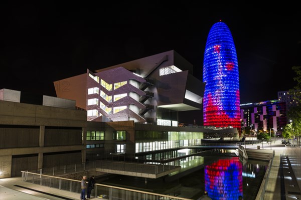 Torre Agbar skyscraper