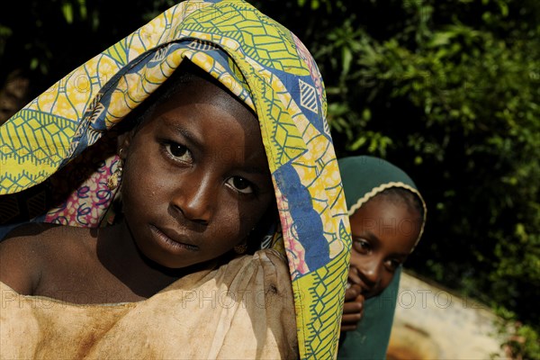 Young girl from the village of Idool