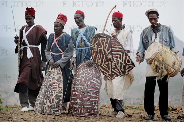 Folklore group presenting traditional music and dance