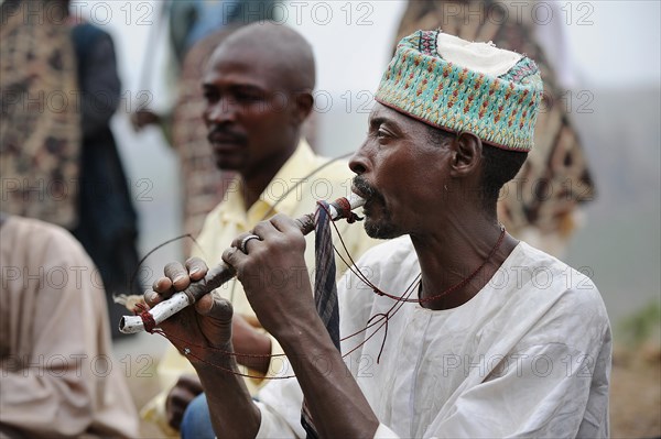 Folklore group presenting traditional music and dance