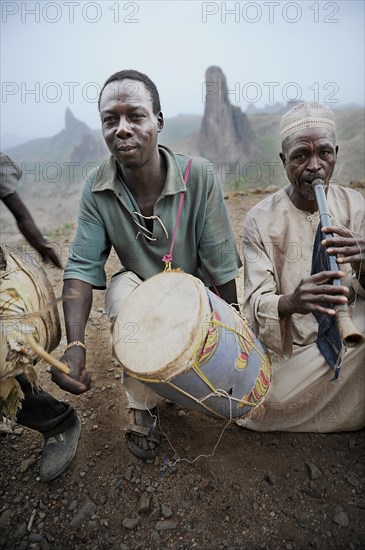 Folklore group presenting traditional music and dance