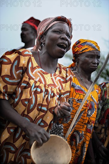 Folklore group presenting traditional music and dance