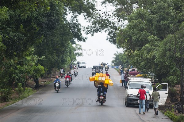 Main road leading out of the capital