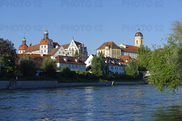 Ducal Palace and Church of the Royal Court above the Danube River