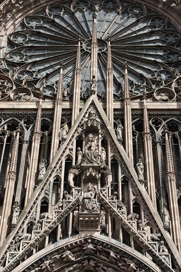 West facade of Strasbourg Cathedral