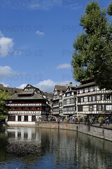 Quai des Moulins with the L'Ill River
