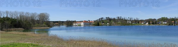 Seeon Abbey with Seeoner Lake