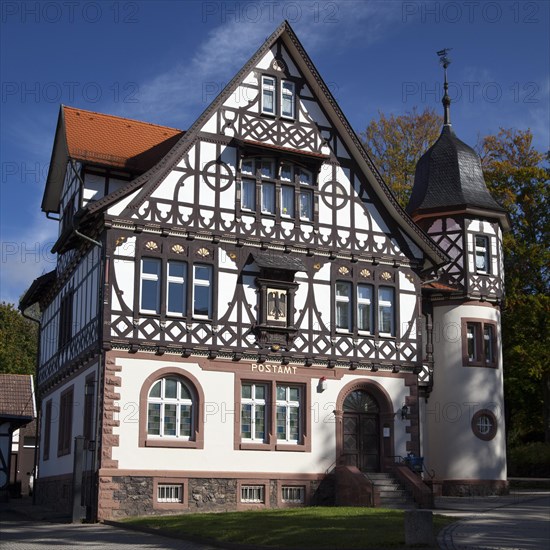 Half-timbered building