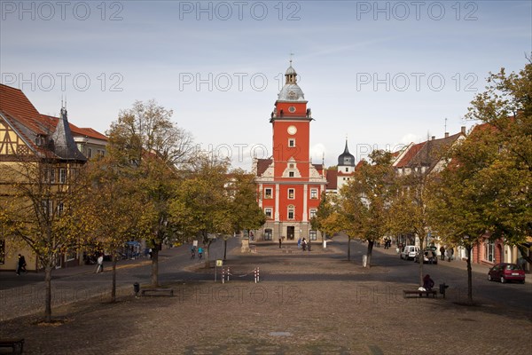 Historic City Hall in the historic town centre