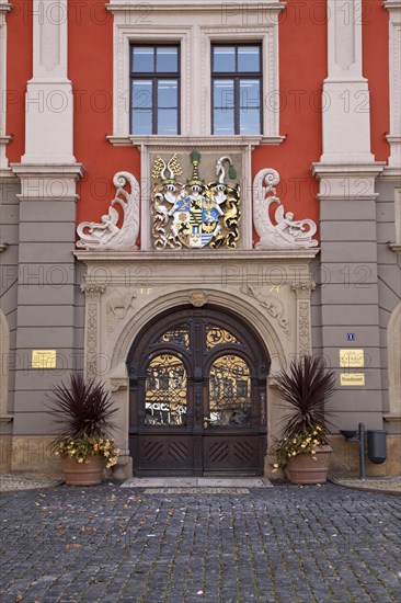 Entrance to the registry office