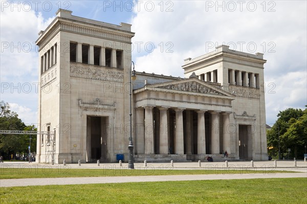 Propylaea Museum on Koenigsplatz square