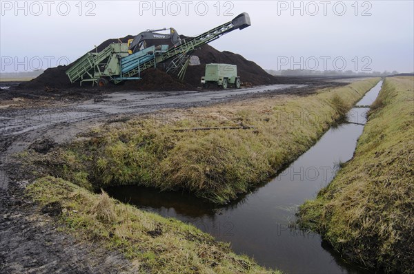 Peat extraction