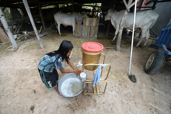 Hygiene education through a charity