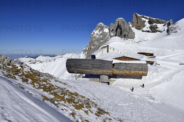 Top station of the Mittenwald Railway or Karwendelbahn