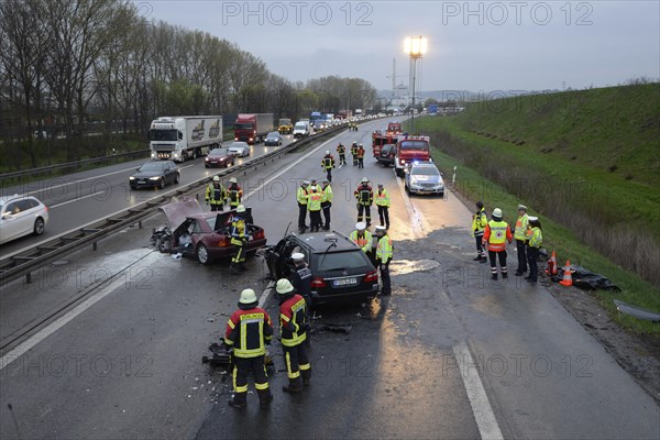 Fatal road traffic accident caused by a wrong-way driver on the A 81 motorway