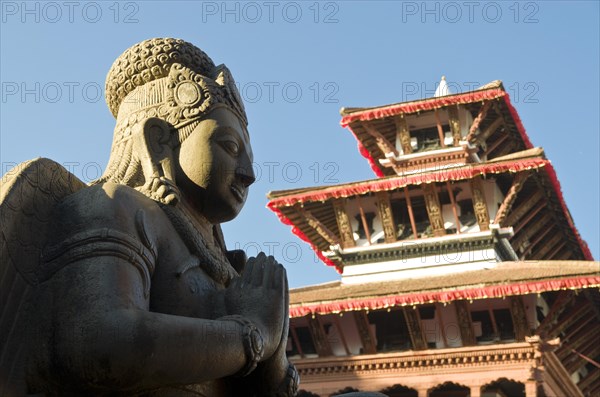 Roof of a temple at Durbar Square