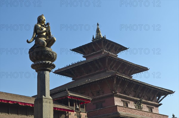 Statue of Garuda on Patan Durbar Square