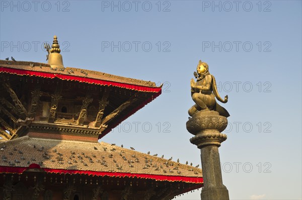 Statue of Garuda on Patan Durbar Square