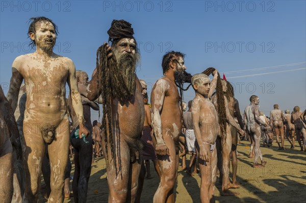 Naked Naga Sadhus