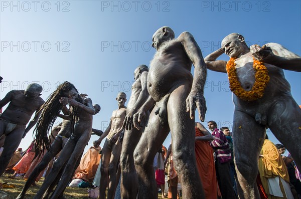 Naked Naga Sadhus