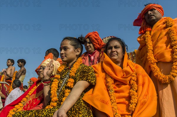 Group of sadhus