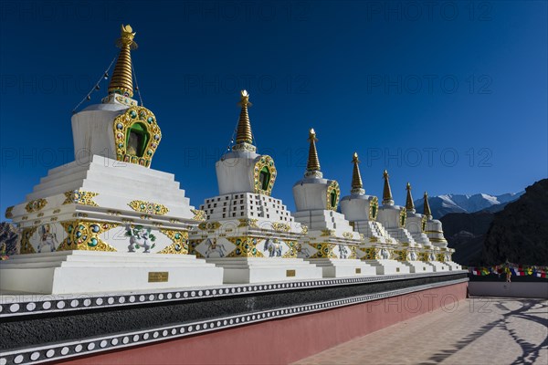 Choerten of Thiksey Gompa monastery