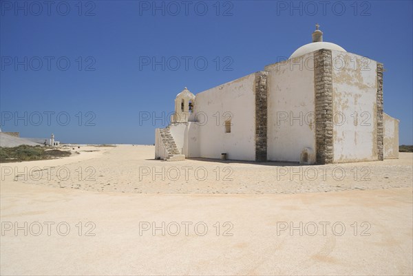 Da nossa Senhora do Guadalupe Chapel built in a Romanesque-Gothic style