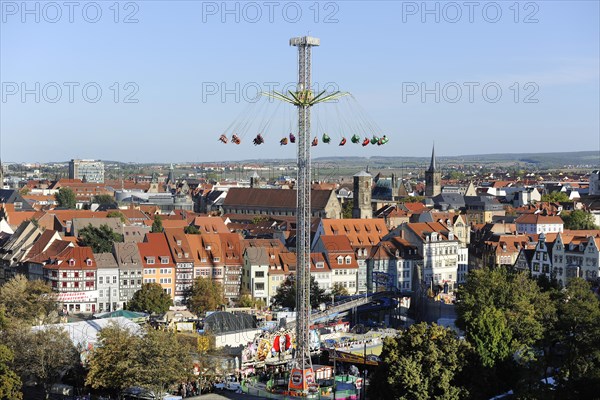 Erfurt Oktoberfest in Domplatz Square