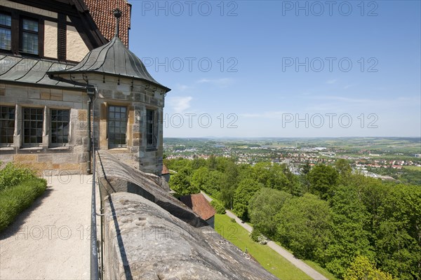 View from the fortress over Coburg