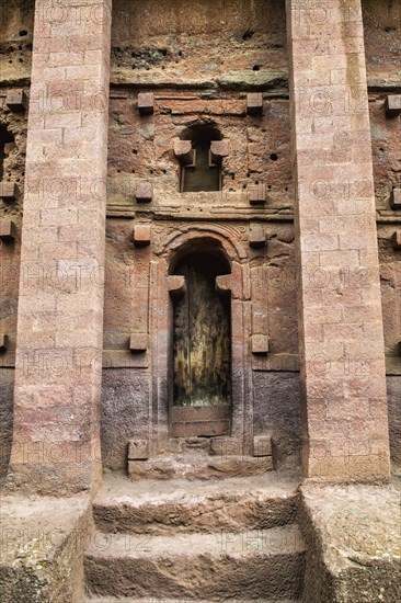 Monolithic rock-cut Church of Bete Medhane Alem