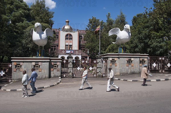 Patriarch residence of the Ethiopian Orthodox Church