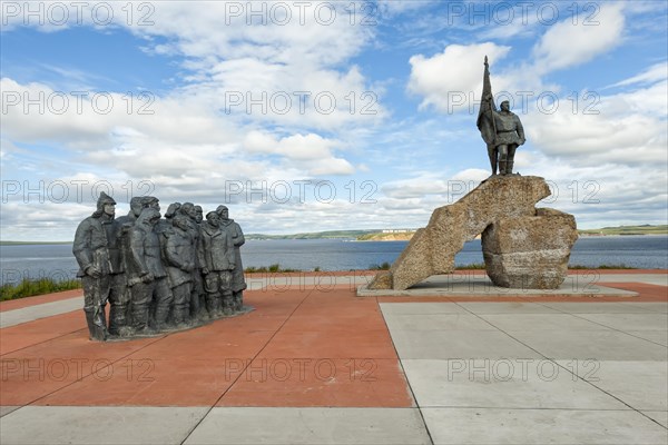 Monument to the first Revkom