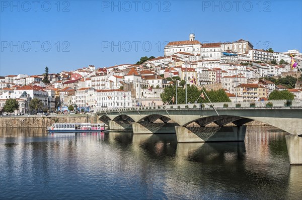 The historic district and the University of Coimbra